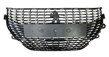 Fits Peugeot 208 Front Grille Black With Chrome Mouldings 2020-2024