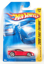 Hot Wheels '09 Corvette C6 ZR1 red 2008 First Editions International card