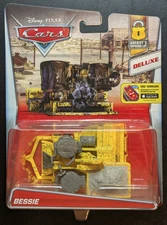 💥 2015 DISNEY CARS DELUXE BESSIE ROAD PAVER NEW & SEALED 💥