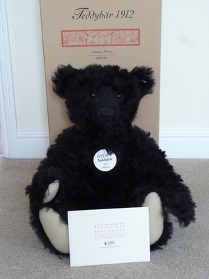 Steiff Teddy Bear 1912 黒 Steiff Teddy Bear Replica 1912 (50cm) | Harrods US
