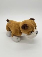 Webkinz Bulldog Puppy Dog Plush 9  NO CODE Ganz