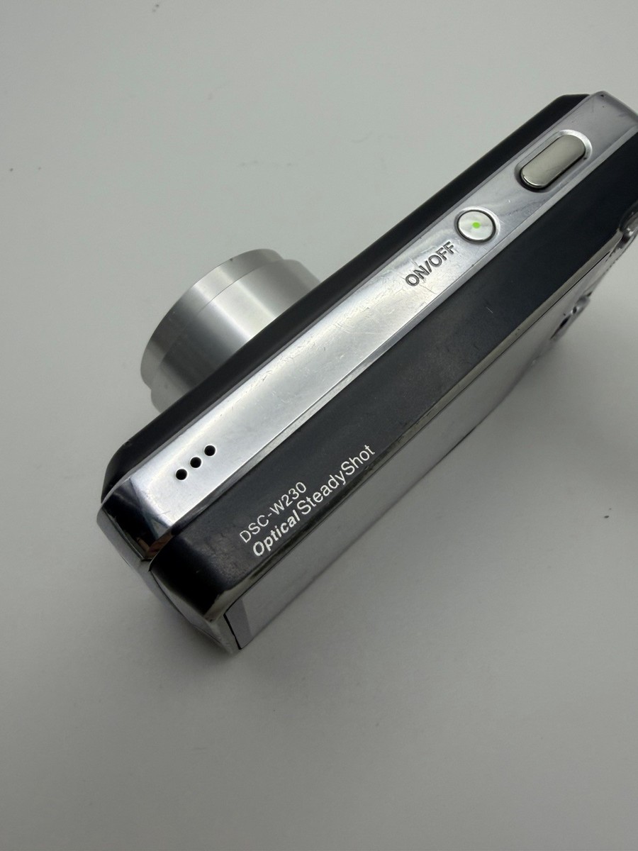 Sony Cyber-shot DSC-W320 14.1MP Digital Camera - Silver for sale