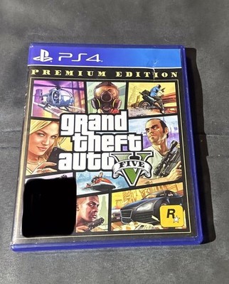 GTA Grand Theft Auto V Premium Edition (PlayStation 4, 2013)