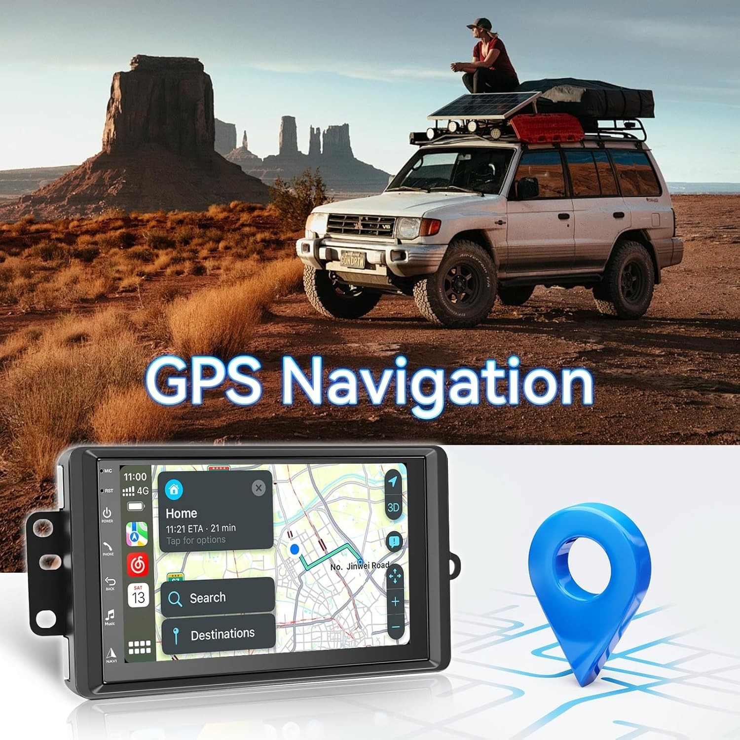 7" 64G Android Auto Carplay Chevy Silverado Tahoe GMC Sierra Yukon H2 2003-2007