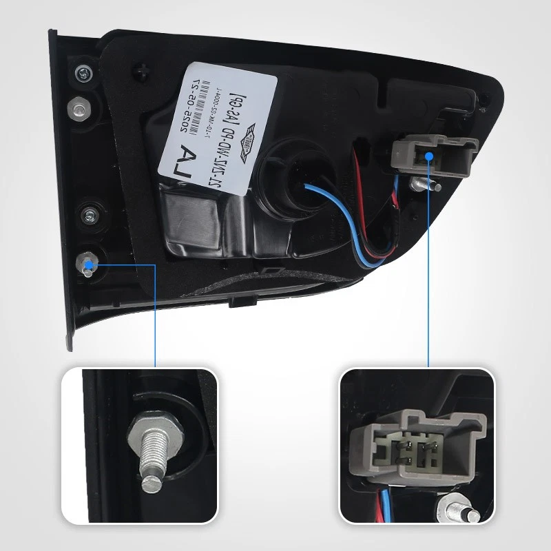 For Jeep Compass 2022-2025 Inner LED Tail Light Rear Brake Lamp Assembly Right - Изображение 4 из 4