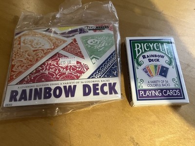 Bicycle Rainbow Deck Spielkarten von Magic Makers