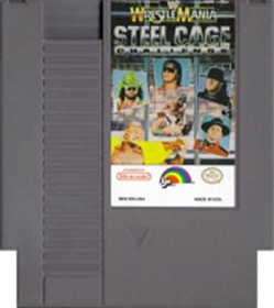 WWF Wrestlemania Steel Cage Challenge NES Nintendo Game