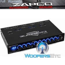 ZAPCO ASP-Q3 EQ 5 BAND VOLTAGE EQUALIZER AUX. 9 VOLT SUBWOOFER SPEAKERS PRE AMP