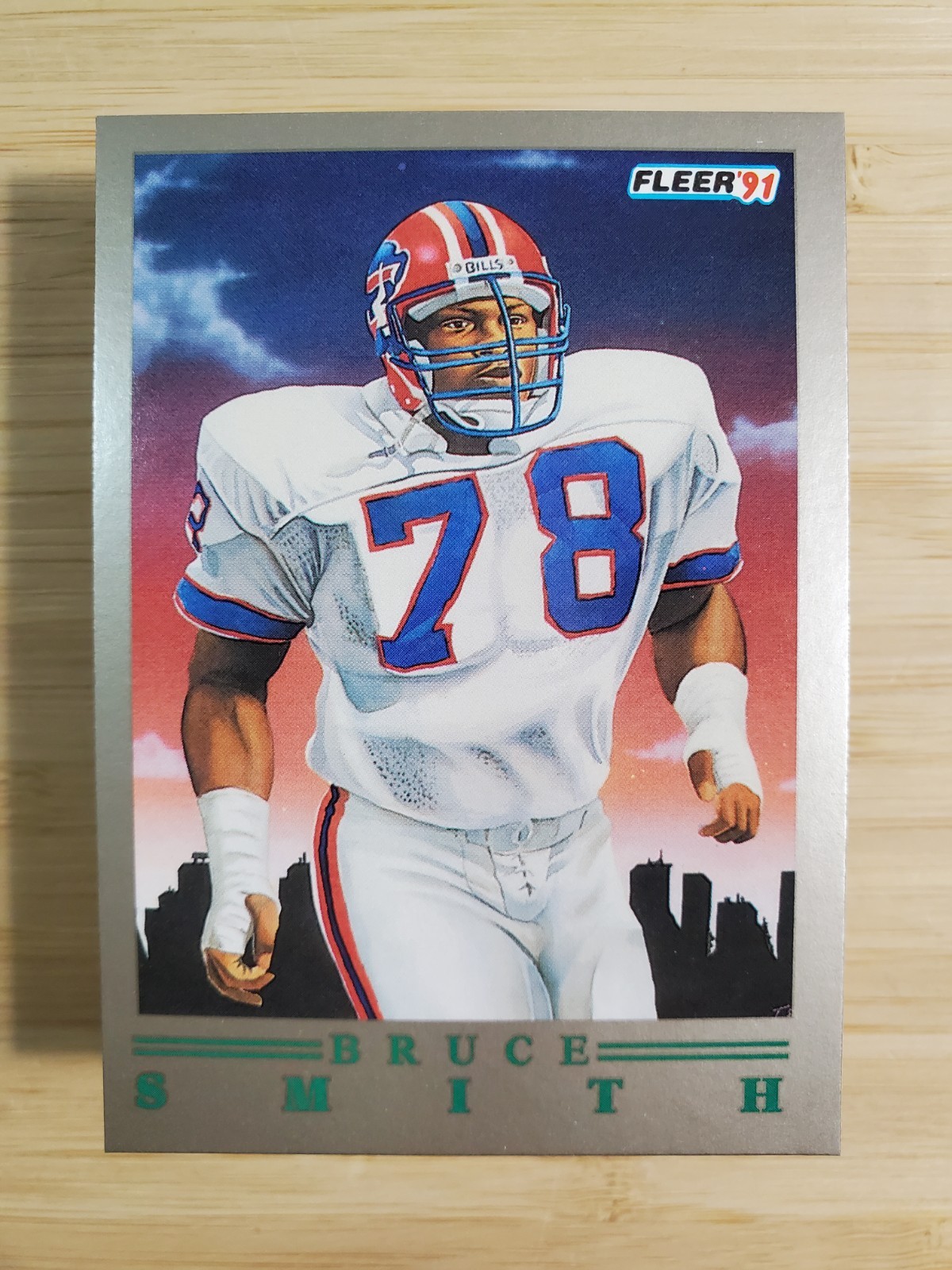 1991 Fleer #8 Bruce Smith Pro-Visions