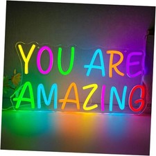 Room Decor Classroom Colorful Dimmable Led Letter You Are Amazing Neon Sign