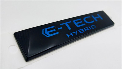 Trunk Lid E-TECH HYBRID emblem badge for 2020-2024 Renault ARKANA / XM3