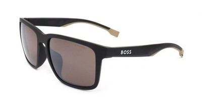 Hugo Boss Sunglasses BOSS 1542/F/S Matte Black Beige 59/17/140 Men