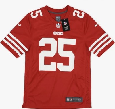 Nike Men's Elijah Mitchell San Francisco 49ers Vapor F.U.S.E