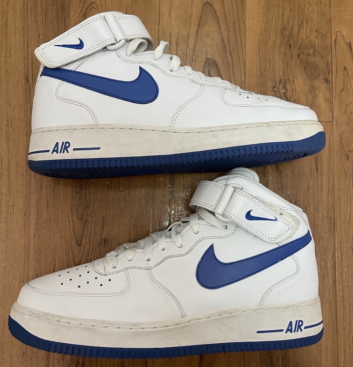 Nike Air Force 1 Sample sz 9 Hi Mens 2011 White Shoes