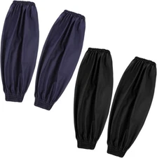 SHENLIU 2 Pairs of Waterproof Sleeves, PU Oil-Proof Sleeve for Men... 