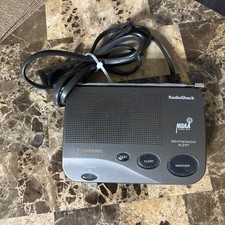 Radio Shack 12-247B 7-Channel Digital Desktop NOAA Weather radio Alert system