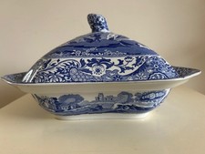 Spode Copeland Vintage Blue Italian Vegetable Tureen