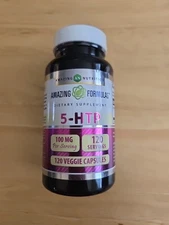 Amazing Formulas 5 HTP 100 mg 120 Veggie Caps Exp 7/2028