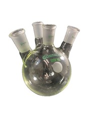 CHEMGLASS 1000mL Angled Three Neck Round Bottom Boiling Flask 24/40 CG-1532-05