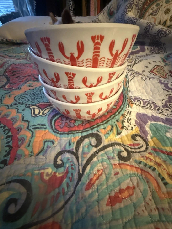 "Juego de 4 cuencos de melamina Merritt de 5"" X 2,5""" Foto 2 de 2