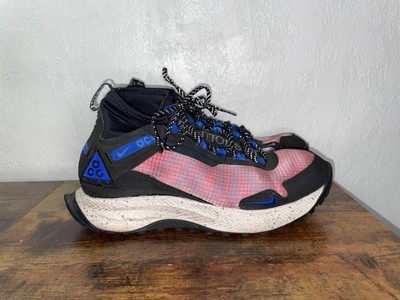 Nike ACG Zoom Terra Zaherra Rush Pink Racer Blue Hiking Trail Shoes Men's US 8.5