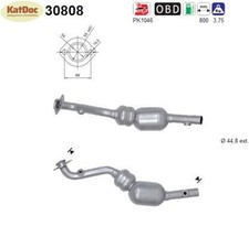 ✅ Katalysator Dacia Logan II/MCV/Sandero II, 1.2, 54/55kW, Euro 6