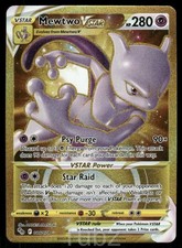 Mewtwo VSTAR 086/078 Secret Rare Pokemon GO Pokemon Near Mint