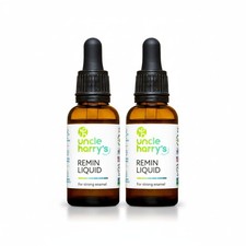 Uncle Harry's Natural Fluoride-Free Remineralization Liquid Tooth Enamel 2 Pack