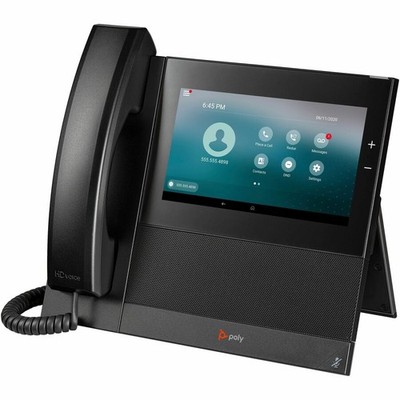 Poly CCX 600 IP Phone Corded Corded/Cordless Wi-Fi Bluetooth Black 84C17AAABA