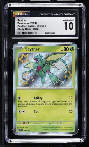 Scyther graded CGC 10 for sale on eBay