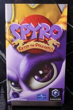 NO GAME- Spyro Enter the Dragonfly Authentic MANUAL ONLY Nintendo GAMECUBE