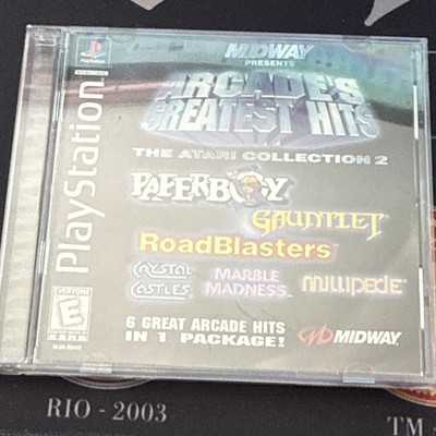 Midway Arcade's Greatest Hits Atari Collection 2 PS1 Compilation Arcade E
