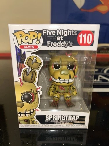Funko Pop! Vinyl Five Nights at Freddy's Springtrap Figure #110 Standard Size