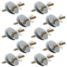 10 Pcs Parrot Breeding Screws for Plastic Bird Cage Srews Platforms Perch