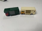 MATCHBOX LESNEY #17 And #40 SUPERFAST HORSE BOX EXCELLENT  WITH HORSES