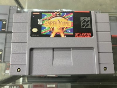 EarthBound (Super Nintendo SNES, 1995) Authentic! New Save Battery & TESTED!