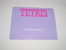 Tetris Nintendo NES Original Instruction Manual DY