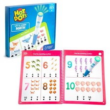 Educational Insights Hot Dots Let's Learn Pre-K Math - Preschool Math Workboo...