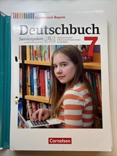 Deutschbuch 7 BAYERN Servicepaket Schulaufgaben Lösungen Schülerband