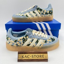 Adidas Originals SAMBAE x Liberty Cream White / Tactile Blue JQ6046 Women tom10