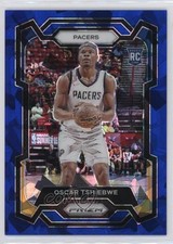 2023-24 Panini Prizm Blue Ice Prizm /125 Oscar Tshiebwe #292 0rd2