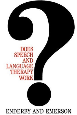Does Speech and Language Therapy Work? (Exc Business And Economy