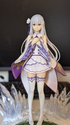 Anime Figur - Emilia Re:Zero - Memory's Journey Maßstab 1:7. UK Angebot.