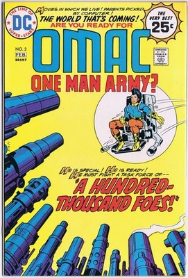 OMAC # 3 US DC Comic 1974 Jack Kirby