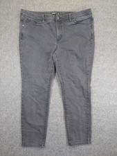 Simply Vera Vera Wang Women's Jeans Size 16W Skinny 37X28 Rayon Polyester