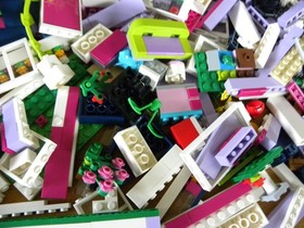 LEGO Friends 41095 Emma's House Set with Mini Figures Manuals Missing 6 Pieces