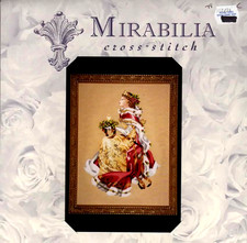 Mirabilia MD-78 ROYAL HOLIDAY por Nora Corbett gráfico y paquete de adornos parciales