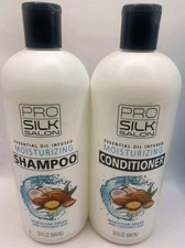 Pro Silk Salon Conditioner & Shampoo Moroccan Argan Coconut Oils 32 oz Prosilk 0.52 per fl oz