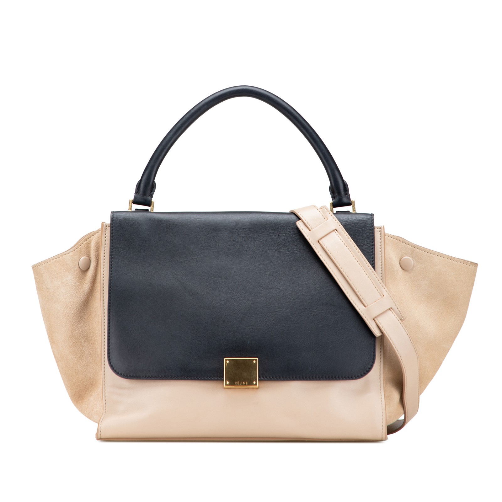 Authenticated Celine Medium Bicolor skin and Sued… - image 1