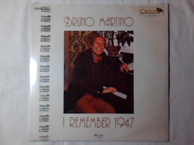 BRUNO MARTINO I remember 1947 lp SEALED SEALED COLE PORTER GEORGE GERSHWIN